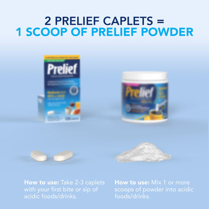 Prelief Powder Jar with Serving Scoop 100 Servings